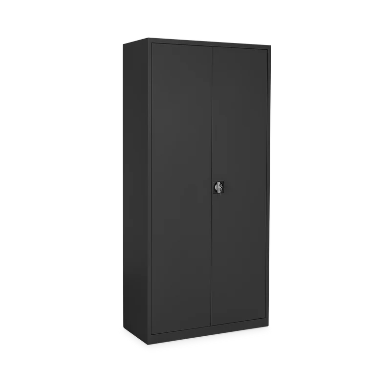 Aktenschrank SET- 2 in 1 – Tiefschwarz / Tiefschwarz