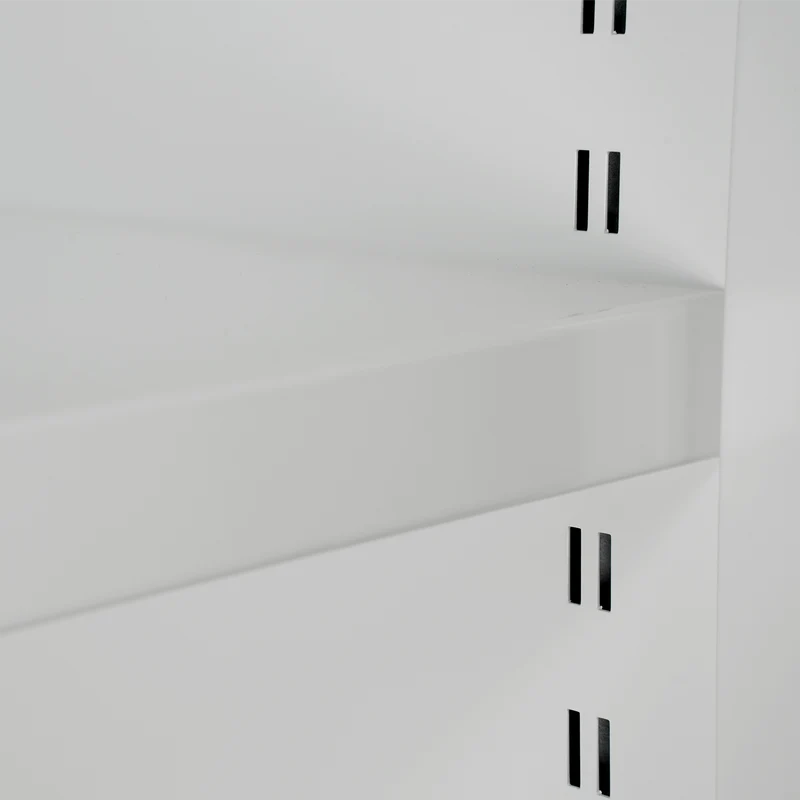Akustik Schiebetürenschrank | 2000 x 500 x 1200 (3 OH) – Lichtgrau