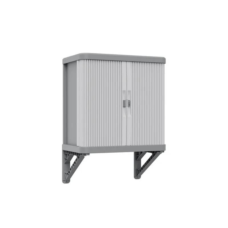 Rolladenschrank "Rolling Space" in Grau (Modelle wählbar)