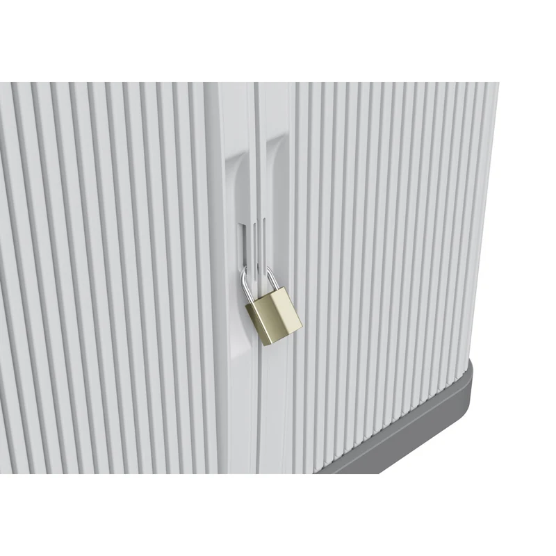 Rolladenschrank "Rolling Space" in Grau (Modelle wählbar)