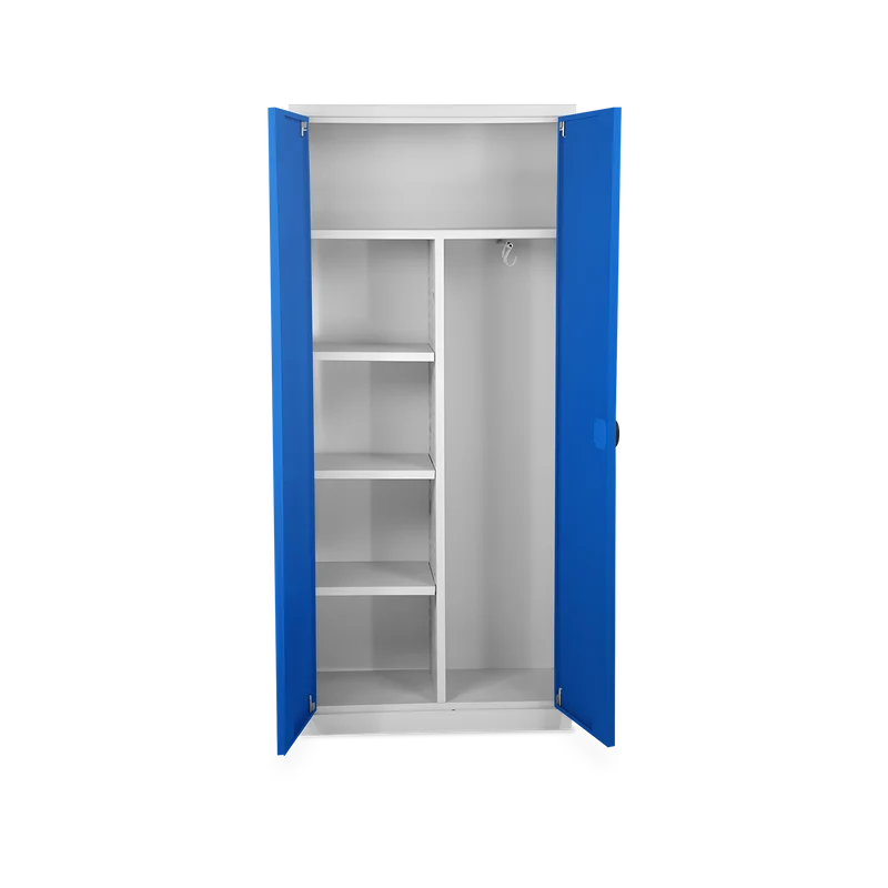 Kleideraktenschrank – 800 x 380 (4,5 OH) – Korpus in Lichtgrau