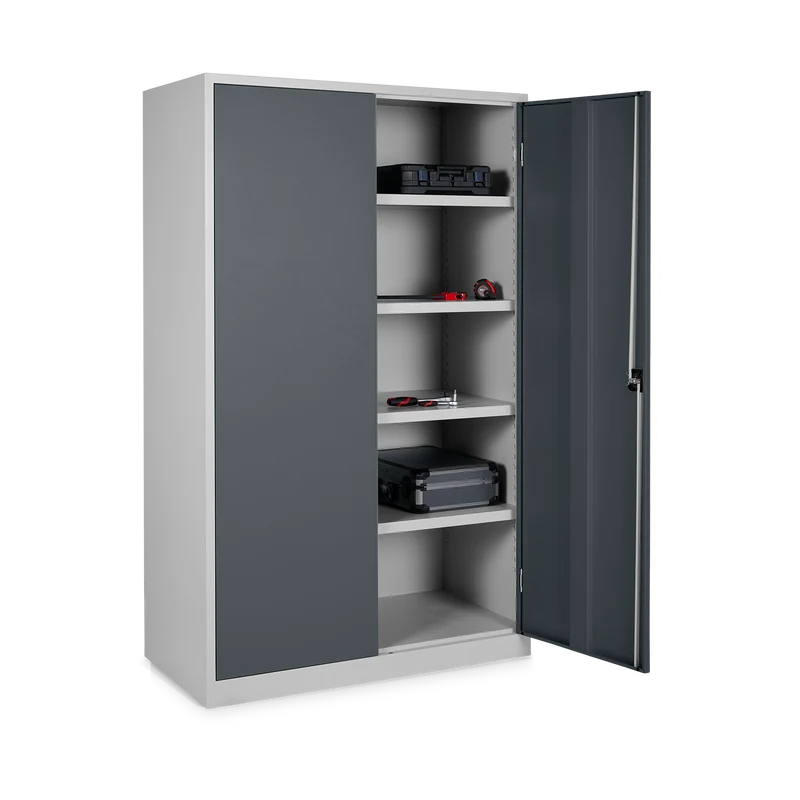Werkzeugschrank – 1200 x 600 (5 OH) – Korpus in Lichtgrau