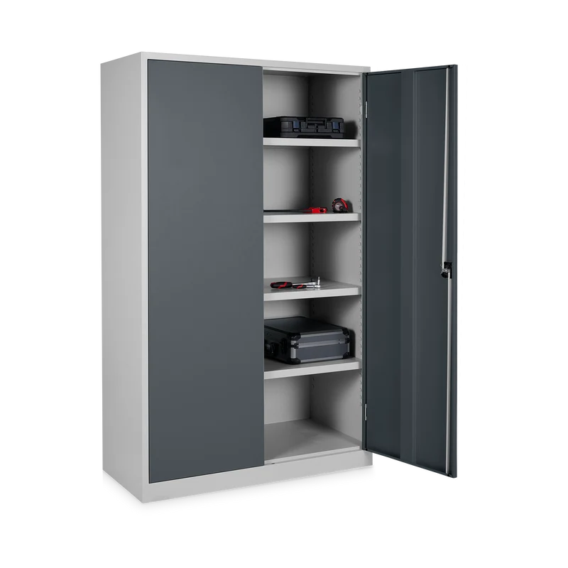 Stahlschrank – 1200 x 500 (5 OH) – Korpus in Lichtgrau