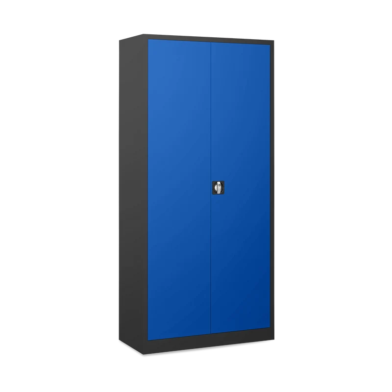 Aktenschrank aus Stahl – 920 x 420 (5 OH) – Korpus in Tiefschwarz