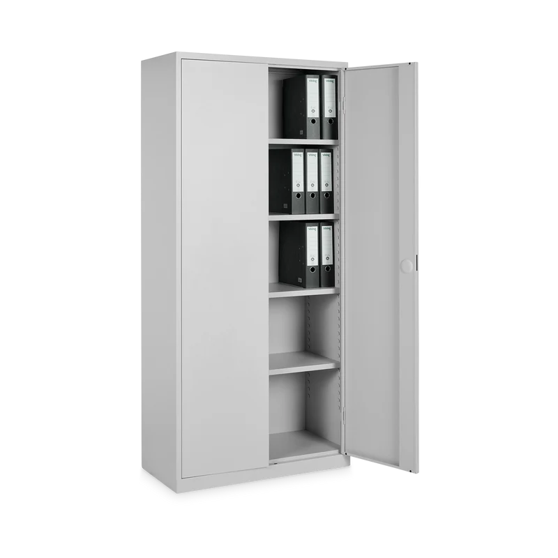 Aktenschrank aus Stahl – 920 x 420 (5 OH) – Korpus in Lichtgrau