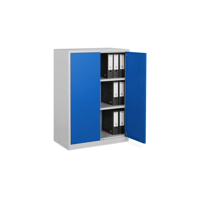 Aktenschrank aus Stahl – 920 x 420 (3 OH) – Korpus in Lichtgrau