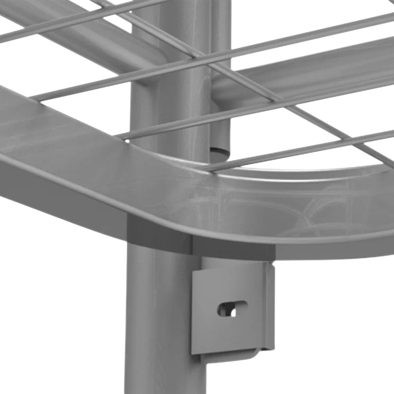 Sicherheits-Einzelbett (2000 x 900) – Ø50 mm | TÜV geprüft