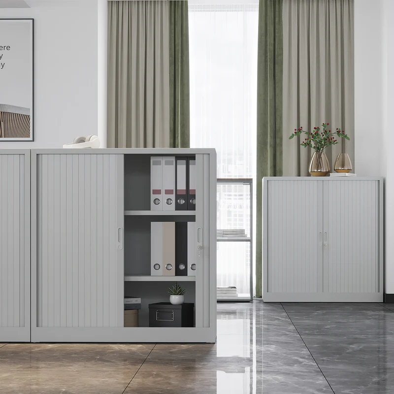 Stahl-Rollladenschrank (2,5 OH) – Korpus in Lichtgrau