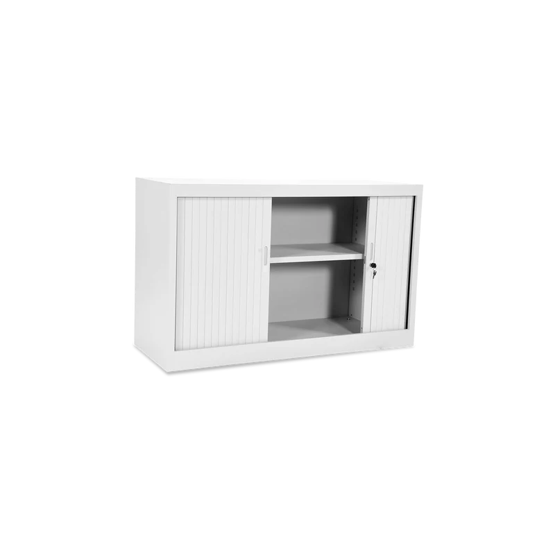 Stahl-Rollladenschrank (1,5 OH) – Korpus in Signalweiß
