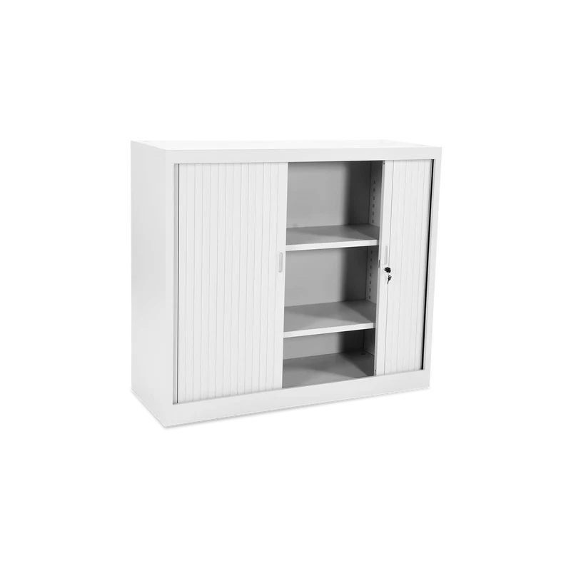 Stahl-Rollladenschrank (2,5 OH) – Korpus in Signalweiß