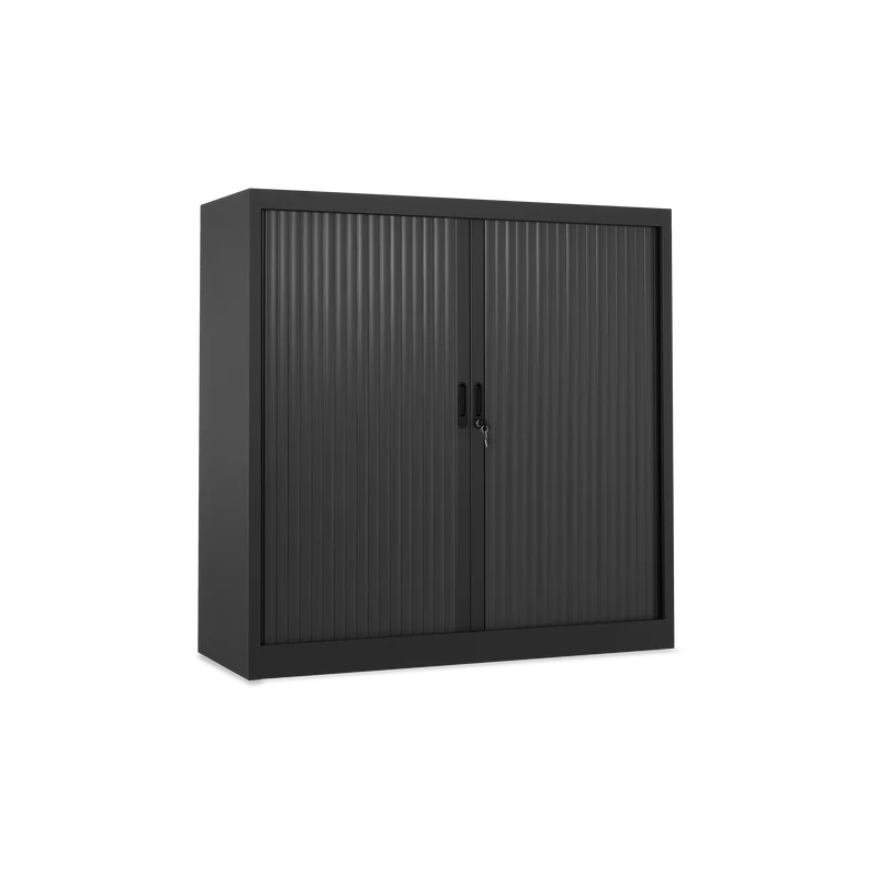 Stahl-Rollladenschrank (2,5 OH) – Korpus in Tiefschwarz