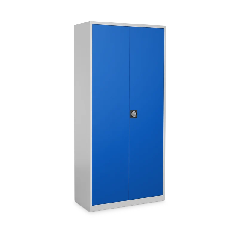 Aktenschrank aus Stahl – 800 x 380 (4,5 OH) – Korpus in Lichtgrau