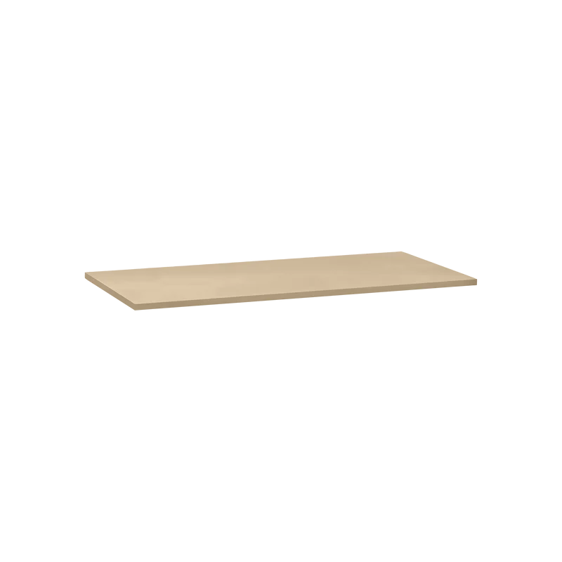 Holz-Tischplatte | 1400 x 600 x 25 mm | in Grau, Weiß, Ahorn & Buche