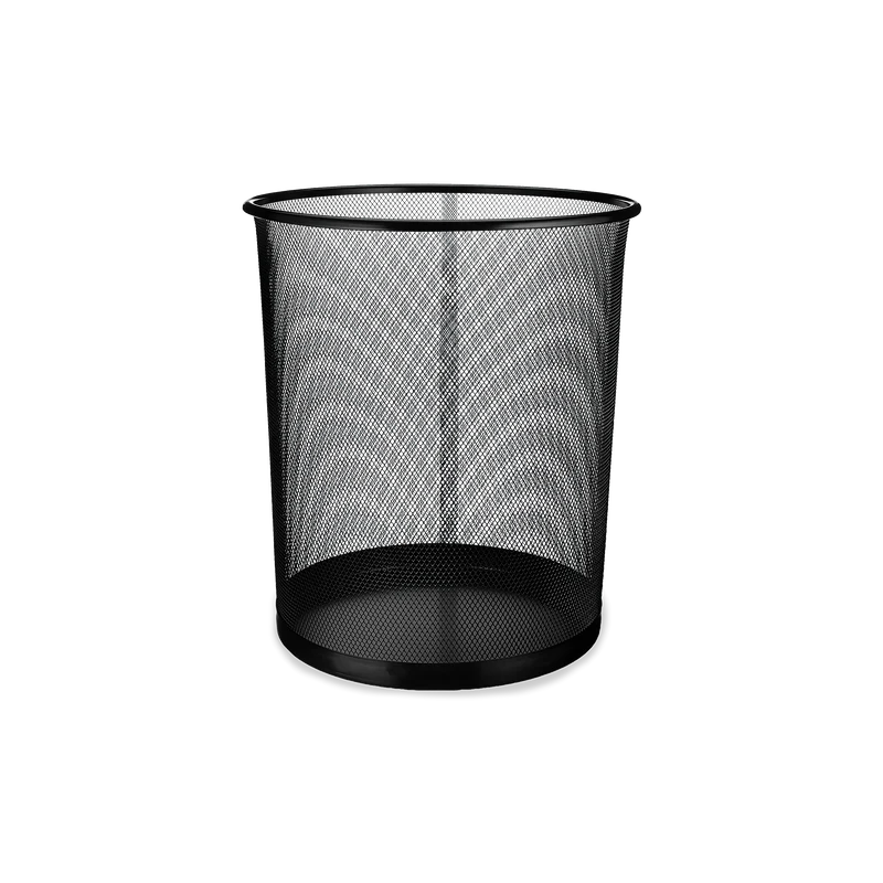 Netz-Papierkorb (⌀260 mm ) - Modernes Mesh-Design