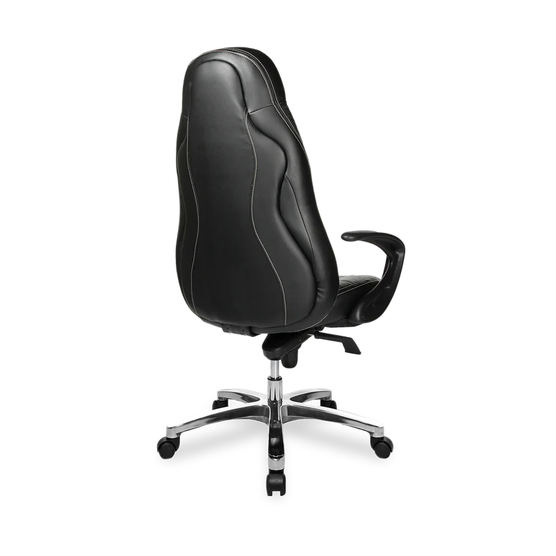 Chefsessel "RS1" – Echtleder inkl. Armlehnen