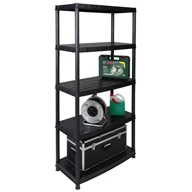 DELUXE - Schwerlastregal 18 Zoll (Schwarz)