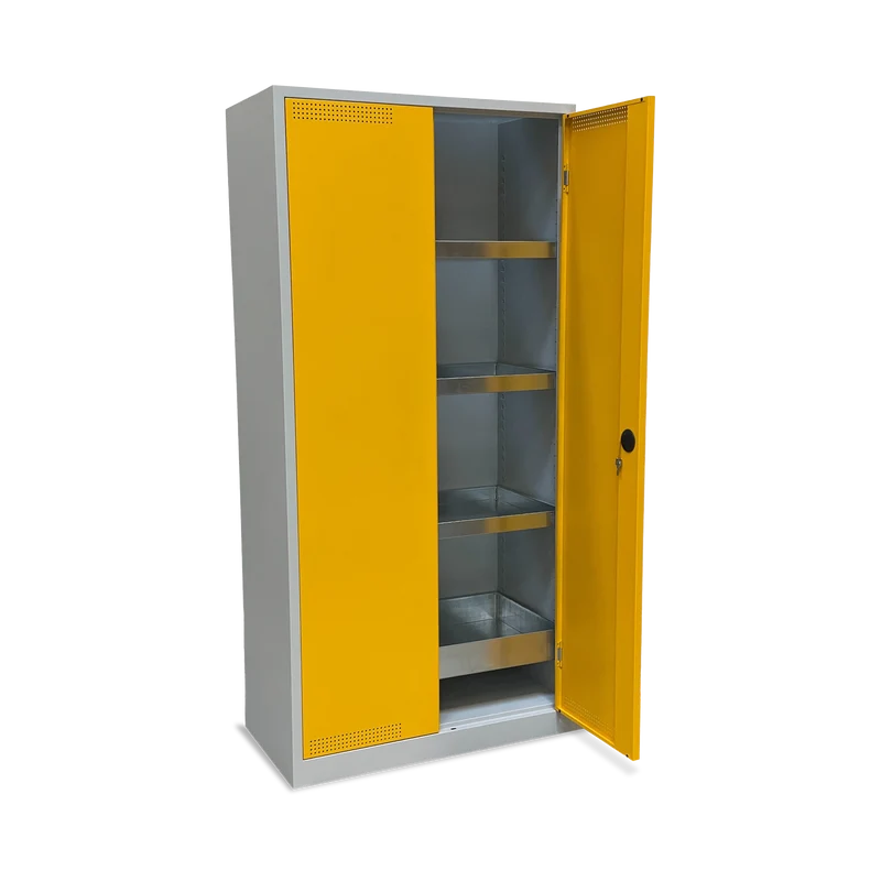 Umweltschrank (920 mm Breit) mit 4 Wannen