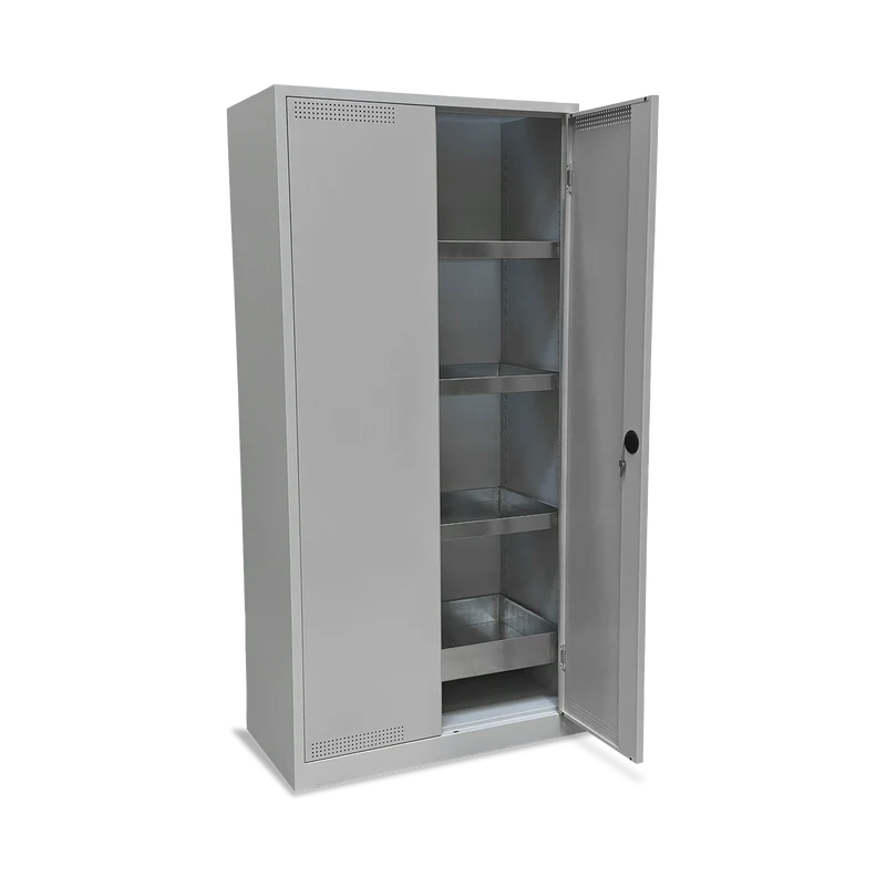 Umweltschrank (920 mm Breit) mit 4 Wannen