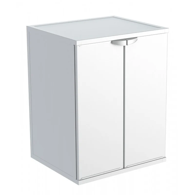 Überbauschrank für Waschmaschine oder Wäschetrockner in Weiß