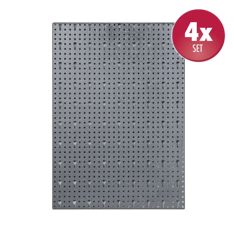 Lochwandblech mit Euro-Lochung (15mm & 30 mm) 2er/4er Set (wählbar)