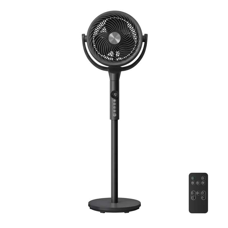 Leiser Ventilator mit LED-Display und 8 Geschwindigkeitsstufen