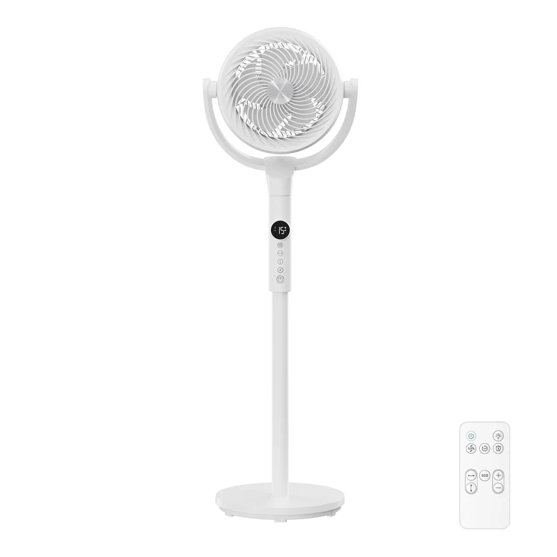 Leiser Ventilator mit LED-Display und 8 Geschwindigkeitsstufen
