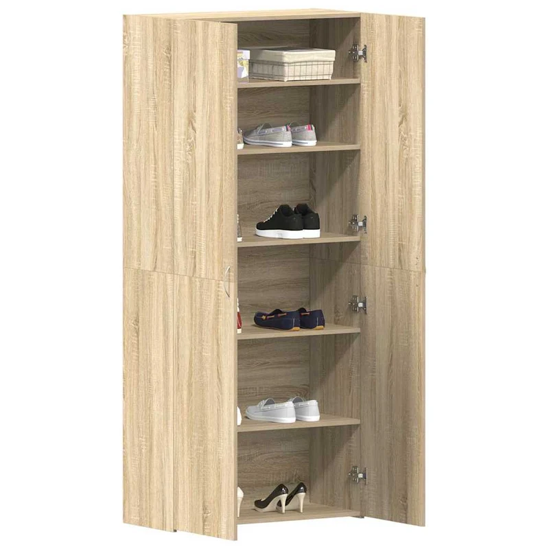 Großer geschlossener Schuhschrank mit 6 Ebenen