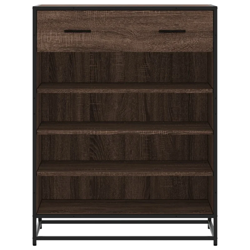 Moderner Schuhschrank mit 4 Fächern und Schublade
