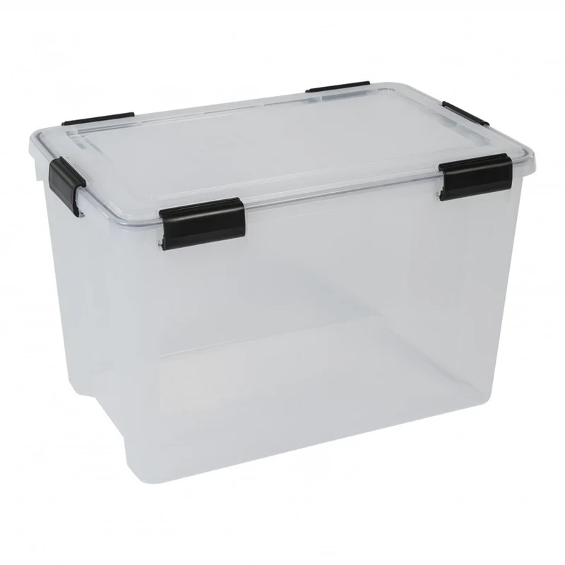 2 x Box mit Dichtung Maße 70 Liter Volumen