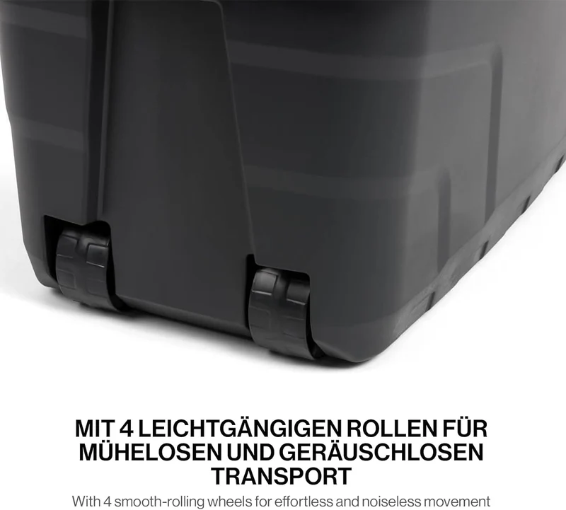 Transportbox "Heavy Duty" mit Deckel (Größe wählbar)