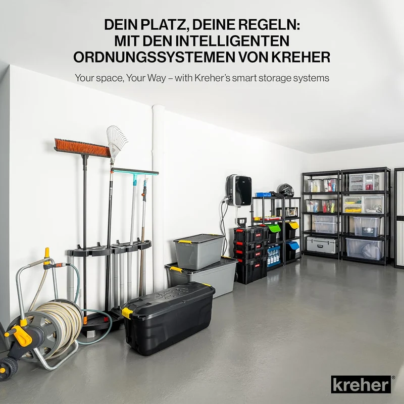 Transportbox "Heavy Duty" mit Deckel (Größe wählbar)