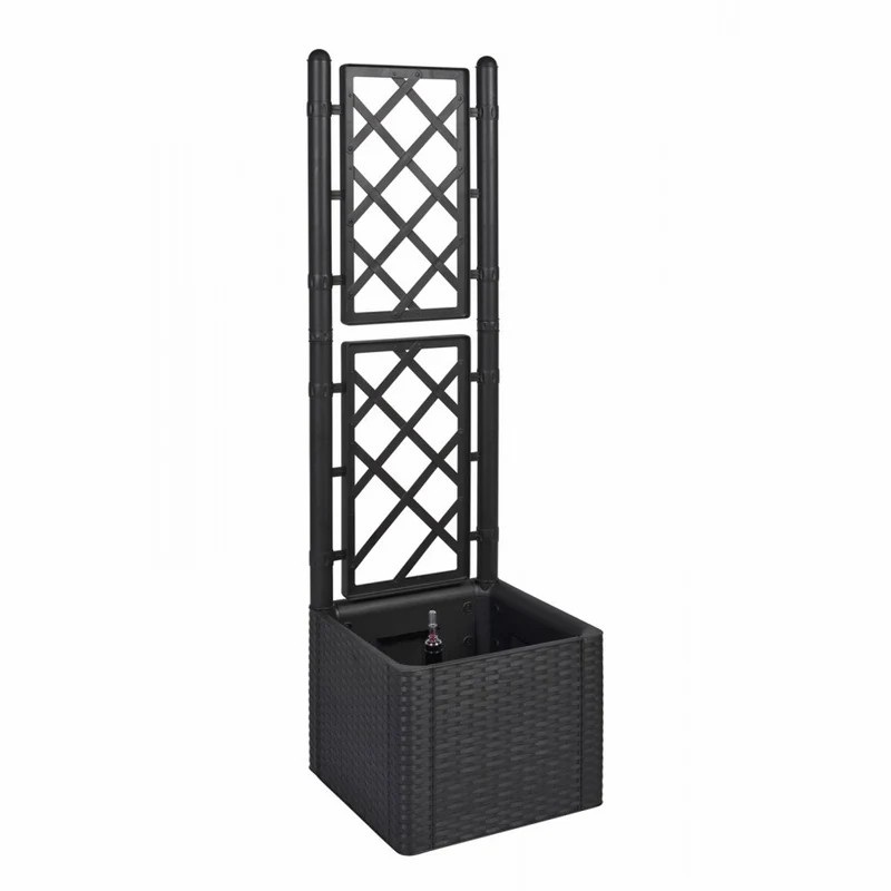 Spaliere und Pflanzkästen, Rattan, Anthrazit (frei kombinierbar)