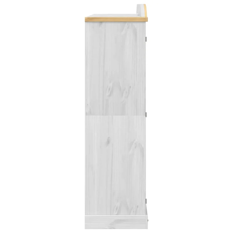 Klassischer Holzschrank "Corona" aus massiver Kiefer