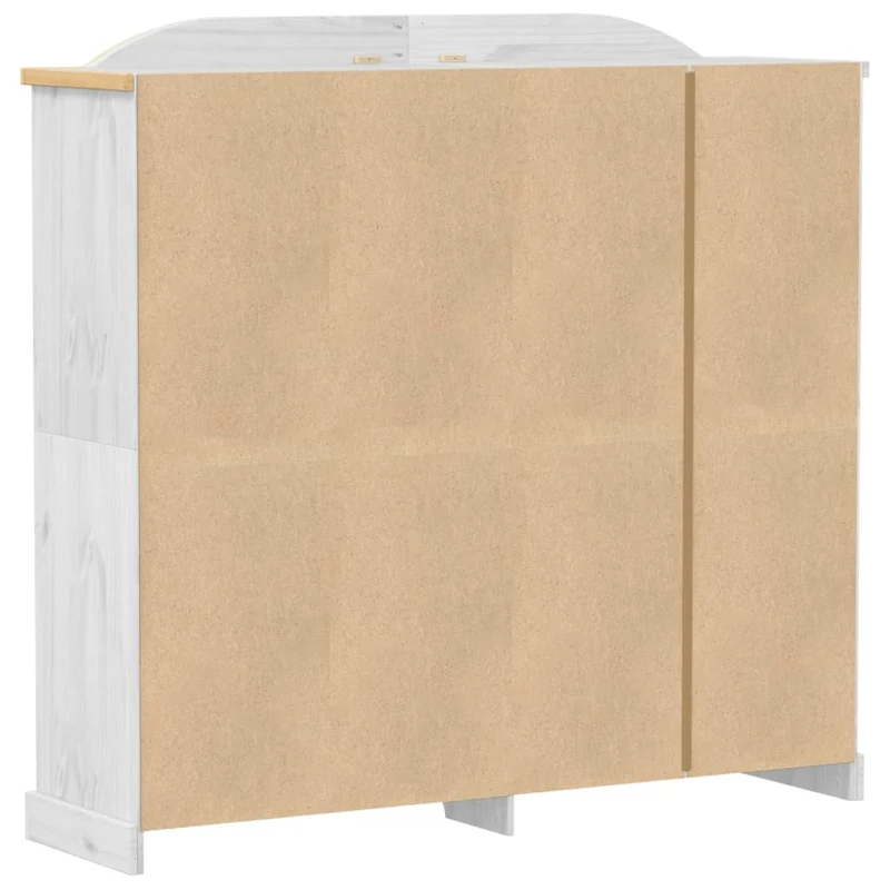 Klassischer Holzschrank "Corona" aus massiver Kiefer