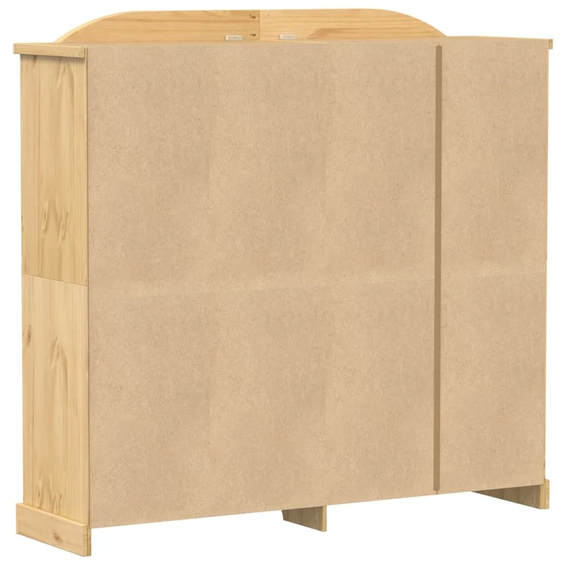 Klassischer Holzschrank "Corona" aus massiver Kiefer
