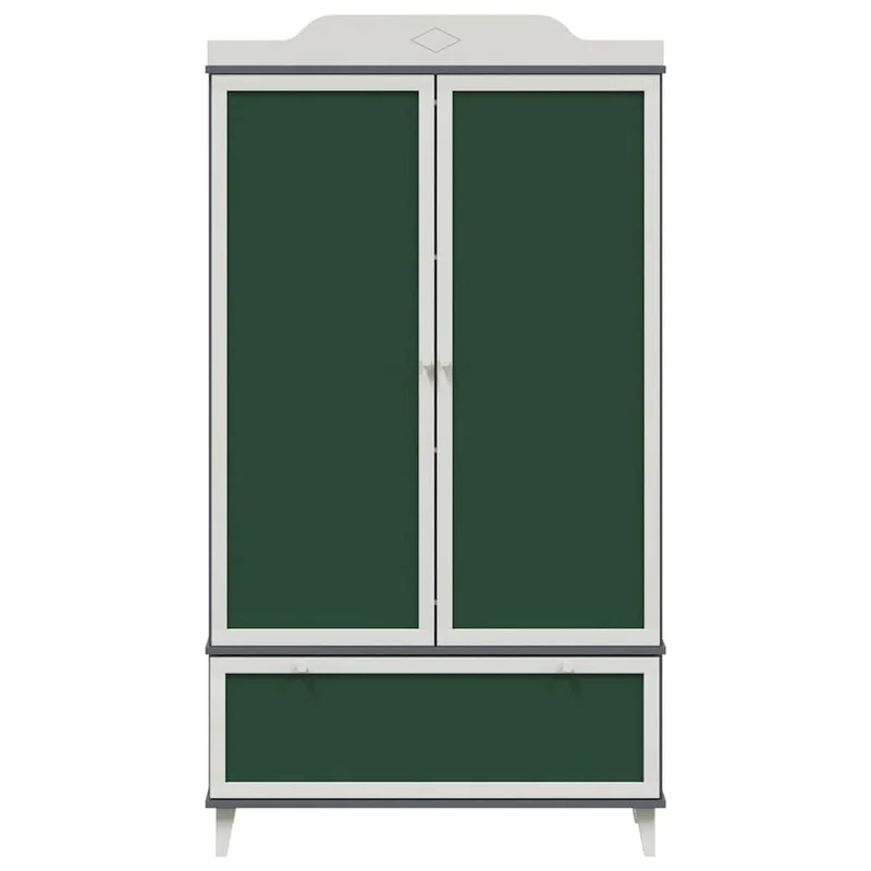 Großzügiger Kleiderschrank mit Kreidetafel, 2-türig
