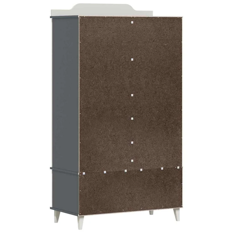 Großzügiger Kleiderschrank mit Kreidetafel, 2-türig