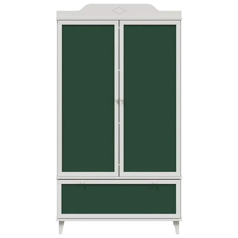 Großzügiger Kleiderschrank mit Kreidetafel, 2-türig