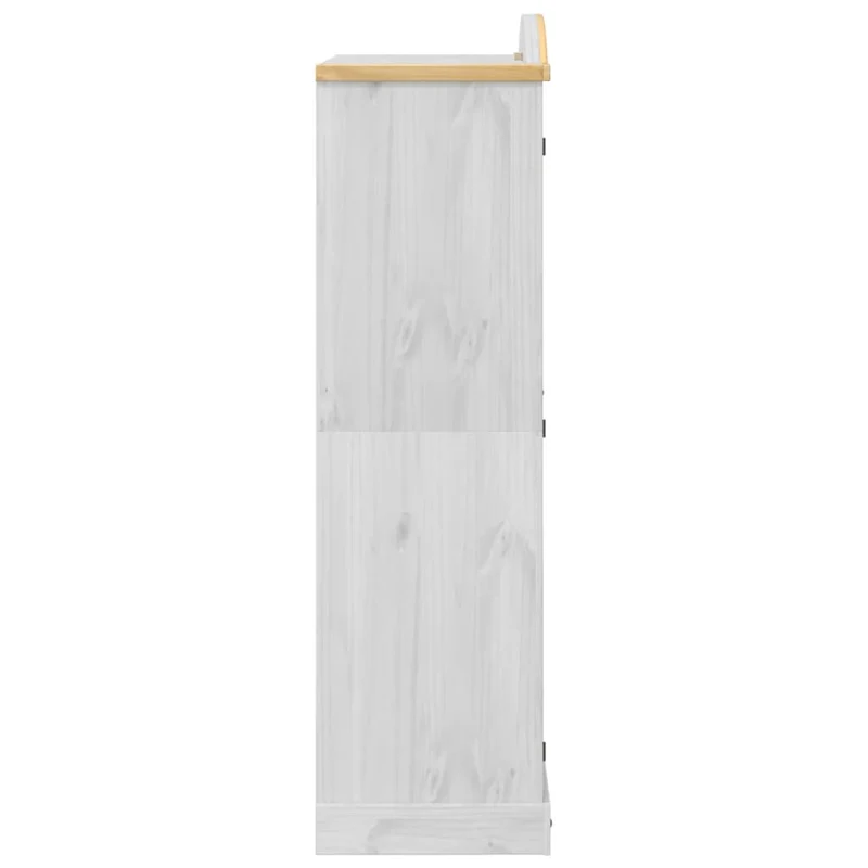 Klassischer Kleiderschrank "Corona" aus Kiefer, 2-türig