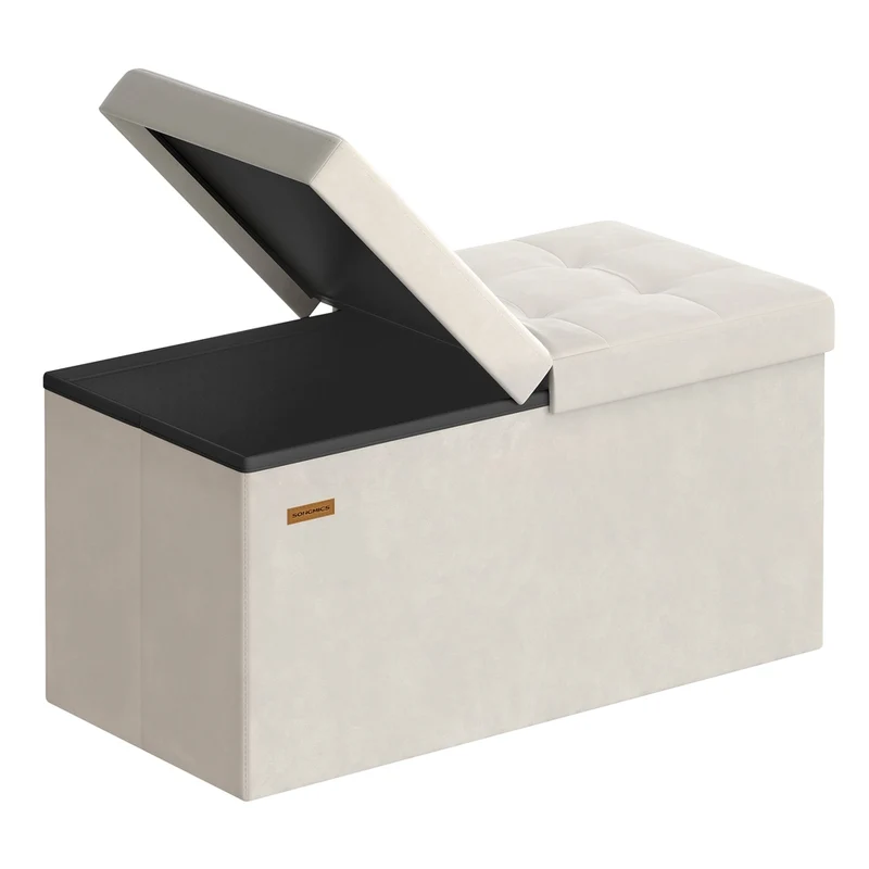 Sitzbank mit Stauraum und klappbarem Deckel