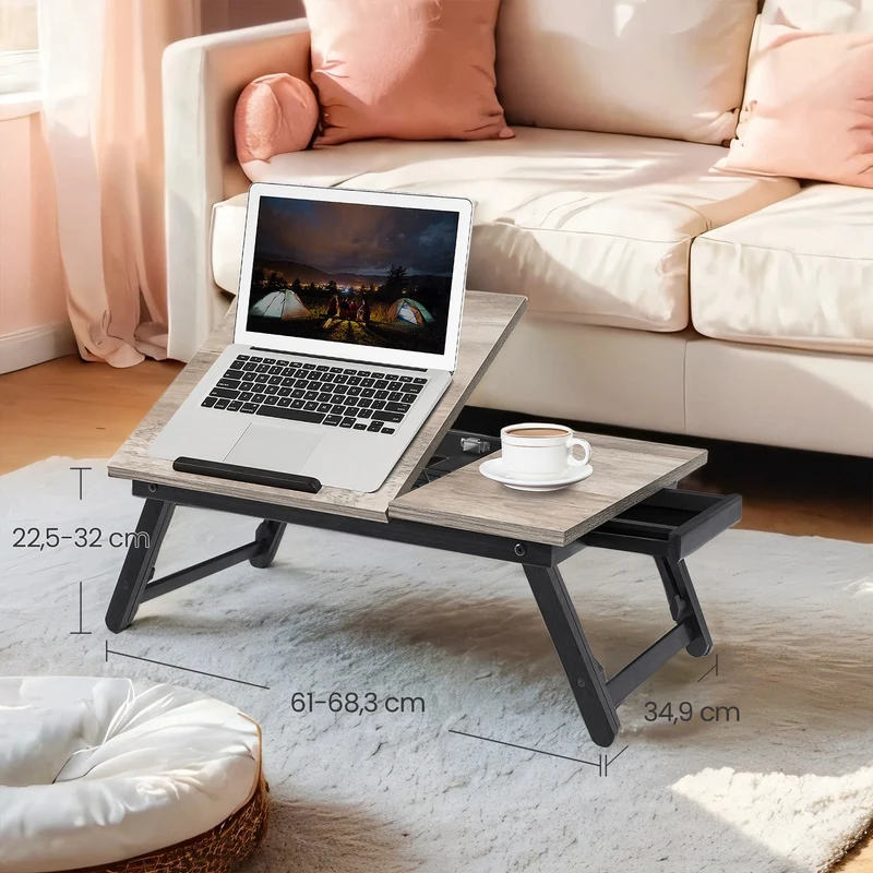 Laptopständer mit klappbaren Beinen