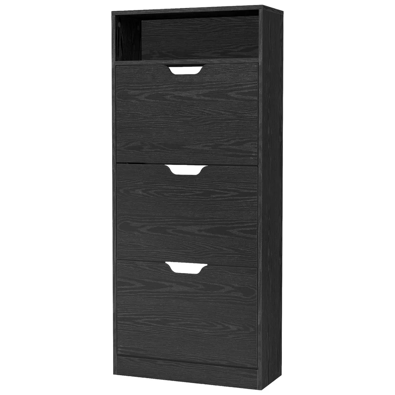 Schuhschrank 3 Klappen verstellbar