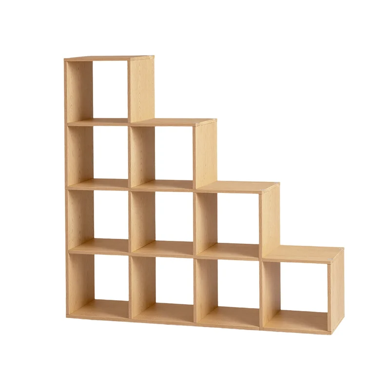 Bücherregal mit 10 Fächern