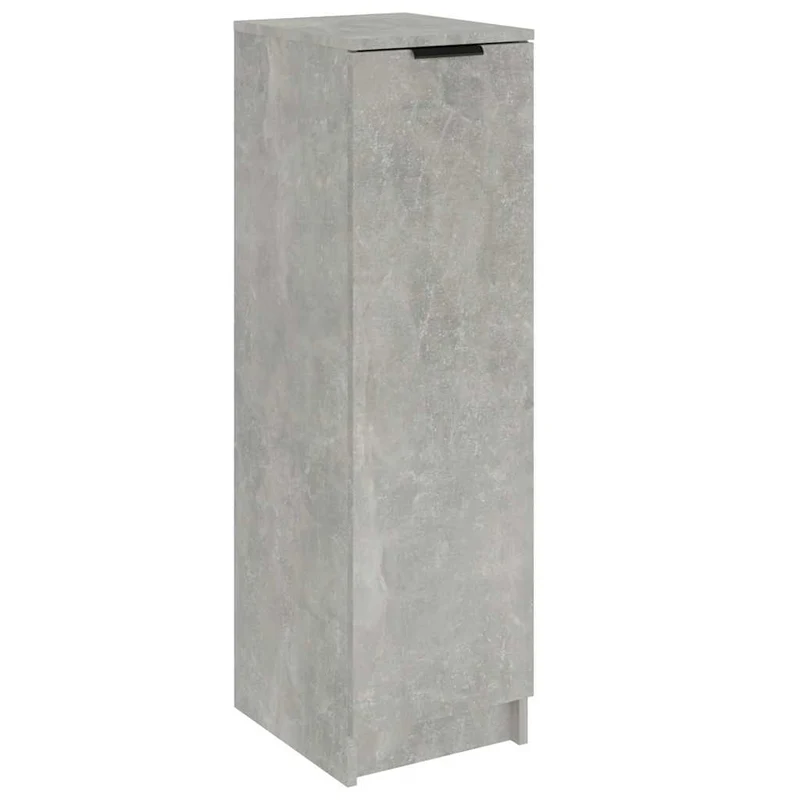 Schlanker Schuhschrank mit 6 Fächern, 30 x 100 cm