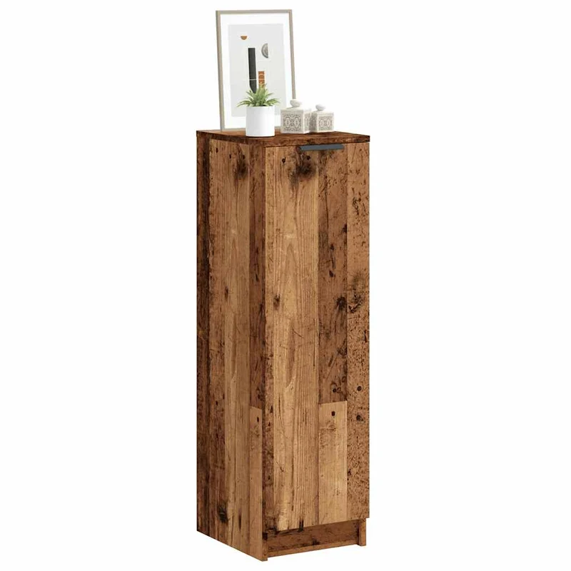 Schlanker Schuhschrank mit 6 Fächern, 30 x 100 cm
