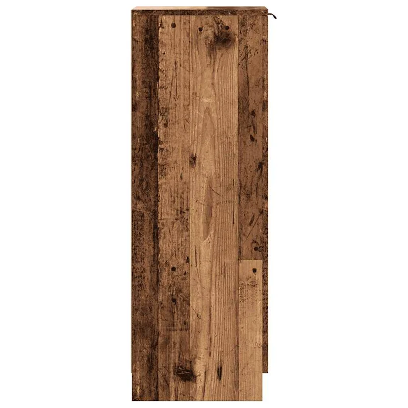 Schlanker Schuhschrank mit 6 Fächern, 30 x 100 cm