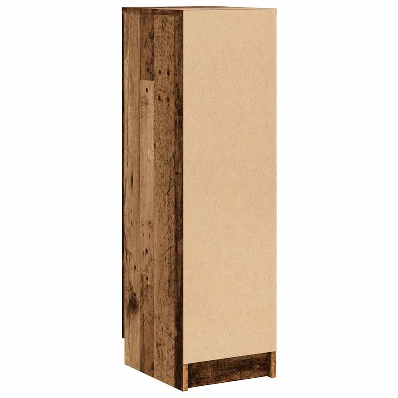 Schlanker Schuhschrank mit 6 Fächern, 30 x 100 cm