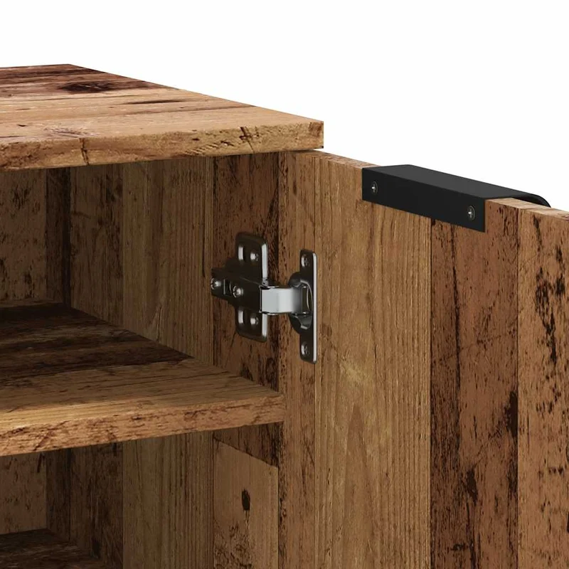 Schlanker Schuhschrank mit 6 Fächern, 30 x 100 cm