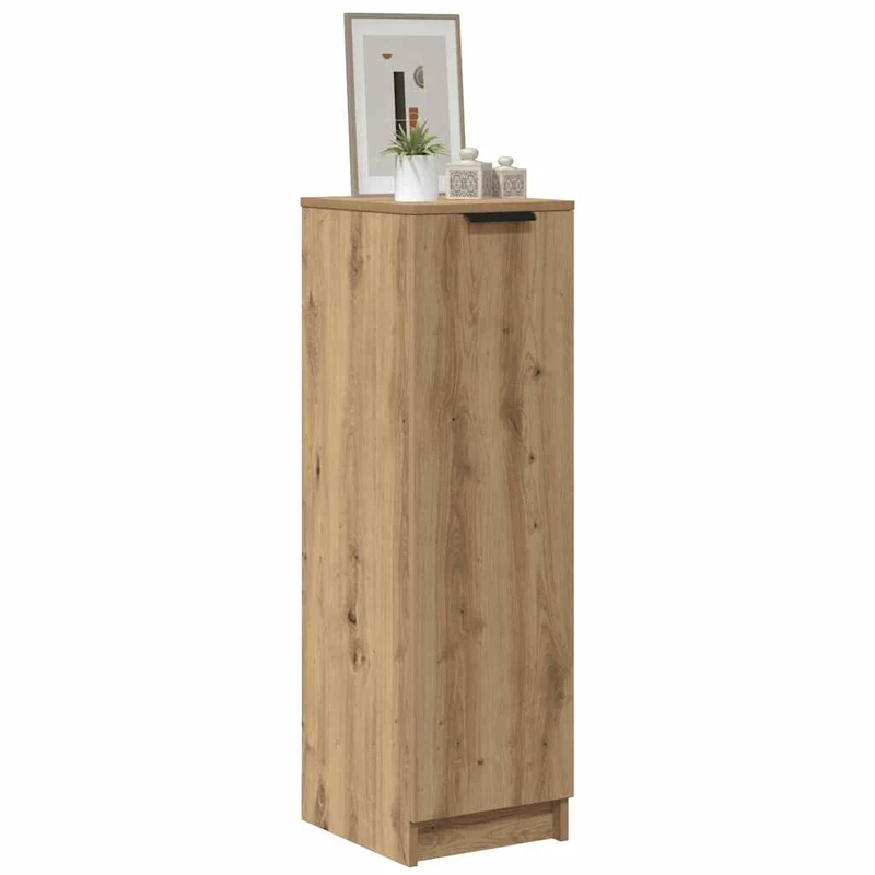 Schlanker Schuhschrank mit 6 Fächern, 30 x 100 cm