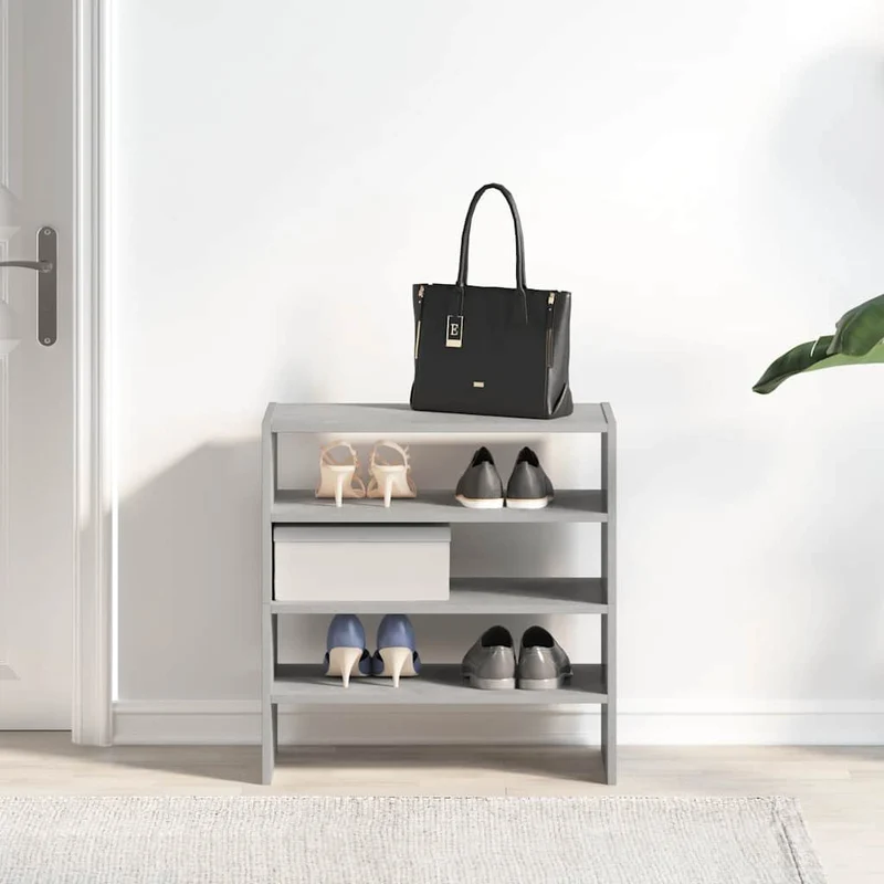 Kleines Schuhregal, einzeln oder im Doppelpack